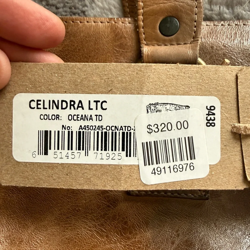 NWT BED|STU Celindra Oceana Leather Tote and Crossbody Wallet Tie Dyed - Picture 7 of 11